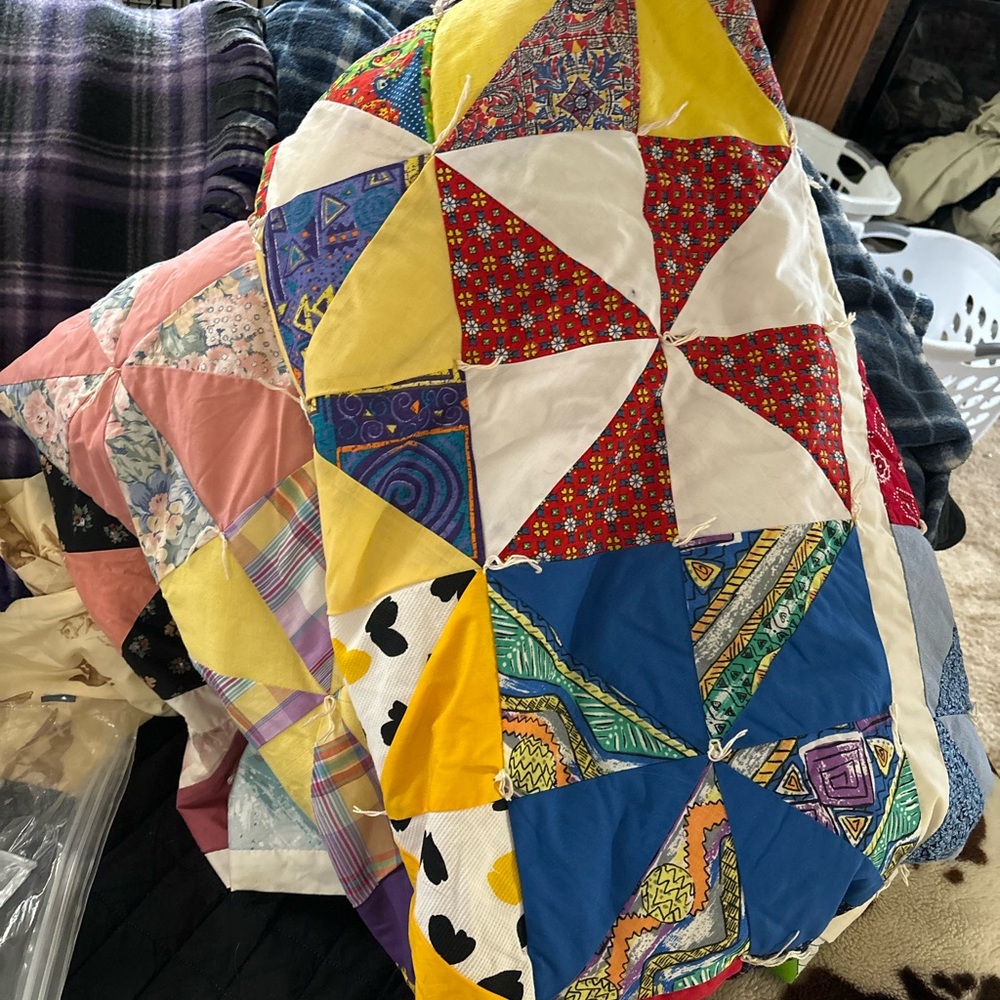 Colorful Patchwork Quilt